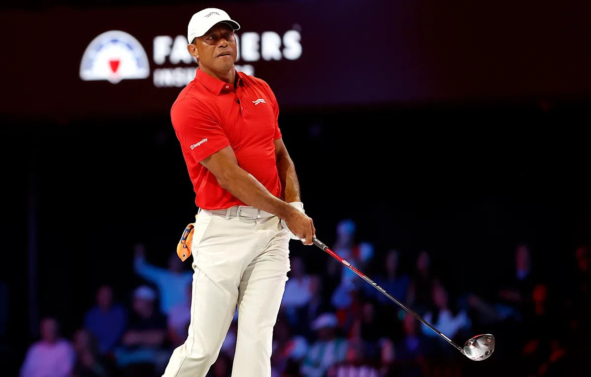 Tiger Woods regresa al golf competitivo, pero su equipo pierde el Campeonato TGL