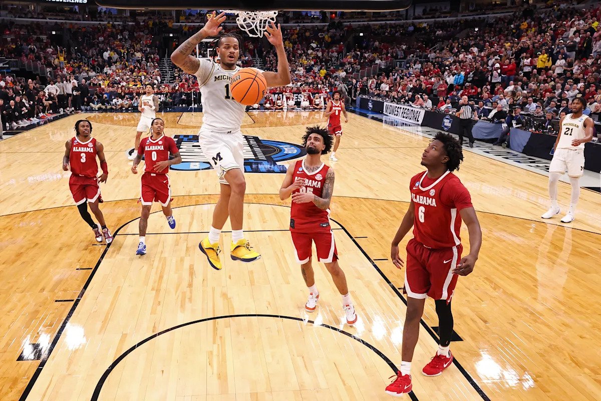 La contundente victoria de Michigan en el torneo de la NCAA sobre Alabama subraya la toma de control de la SEC por parte de los Diez Grandes