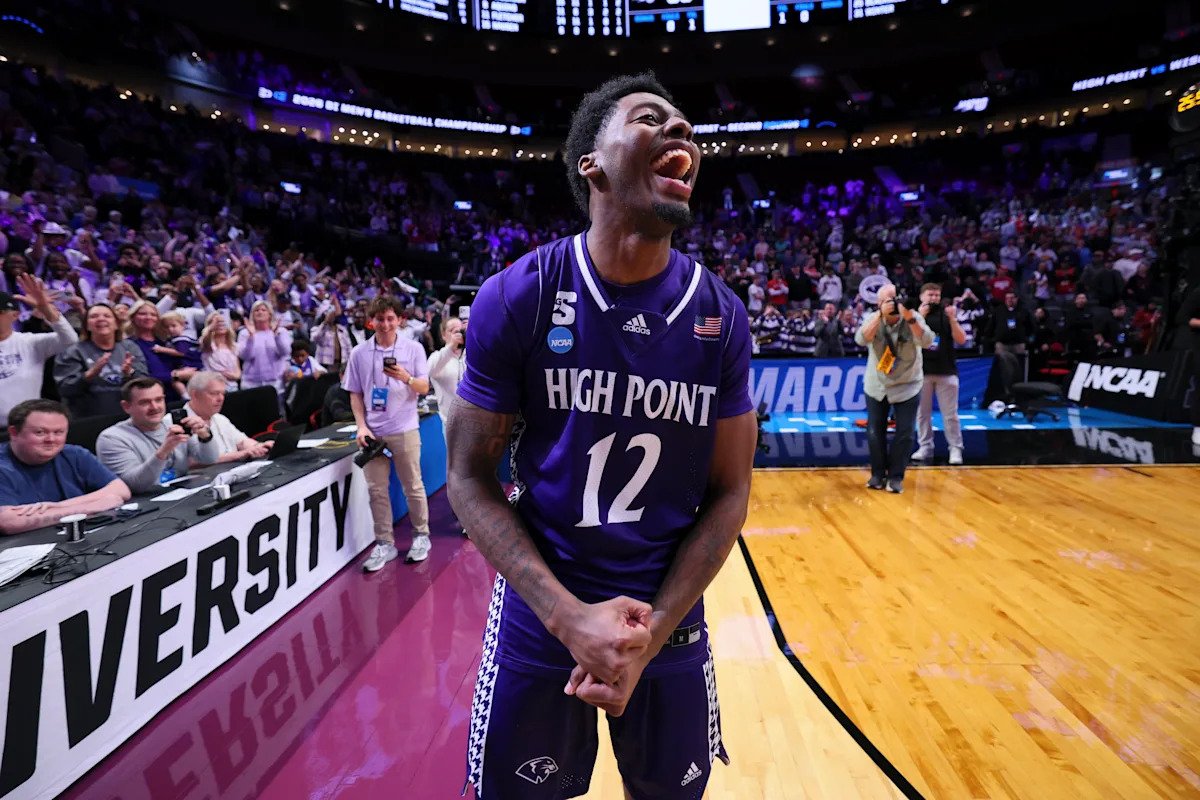 Torneo de la NCAA 2026: la radio estudiantil de High Point dio la decisión perfecta para la victoria del equipo sobre Wisconsin: ‘Tira la zapatilla de cristal’