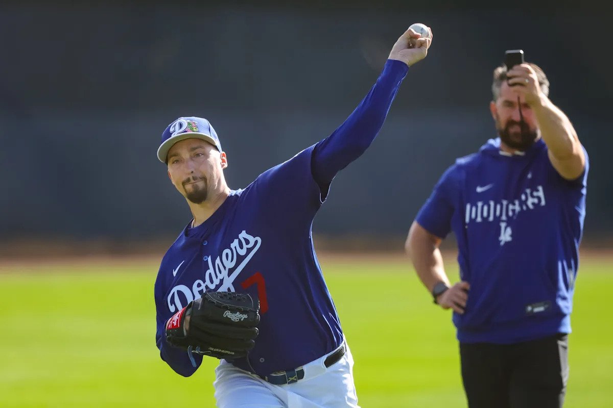 Las posibilidades de Blake Snell de estar listo para los Dodgers el Día Inaugural son “probablemente nulas”