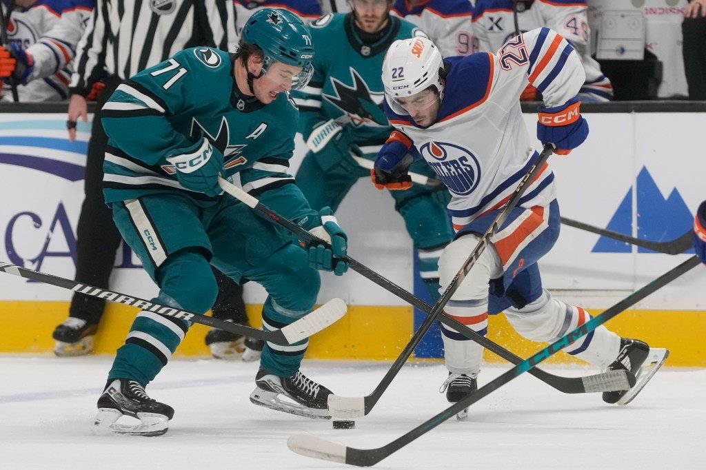 San Jose Sharks y Macklin Celebrini vencieron a Edmonton Oilers