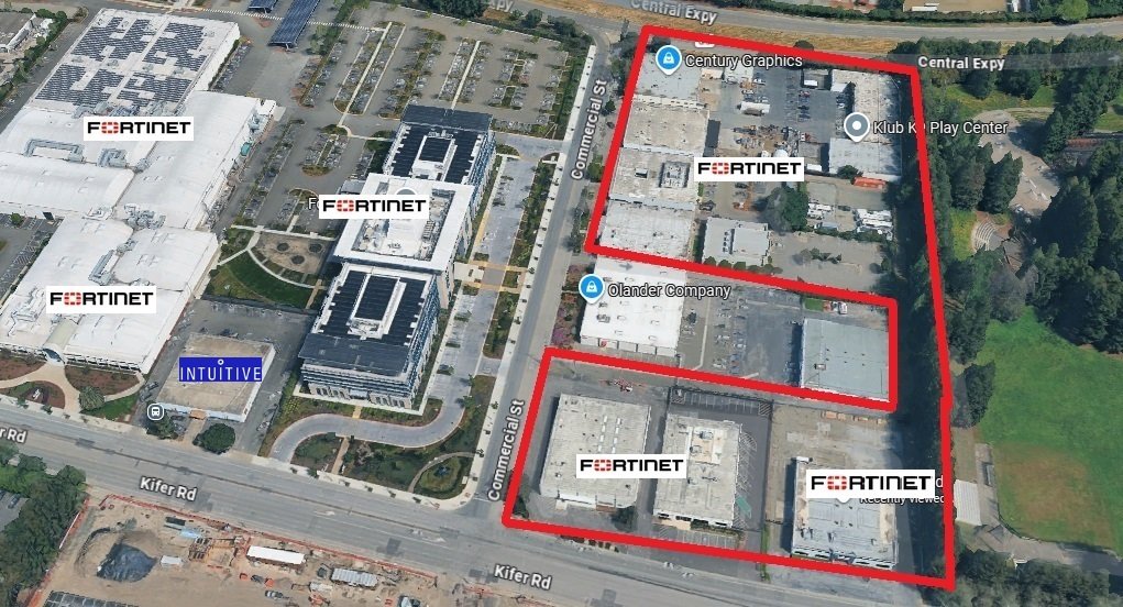 Empresas de tecnología buscan ubicaciones en Sunnyvale que puedan producir campus
