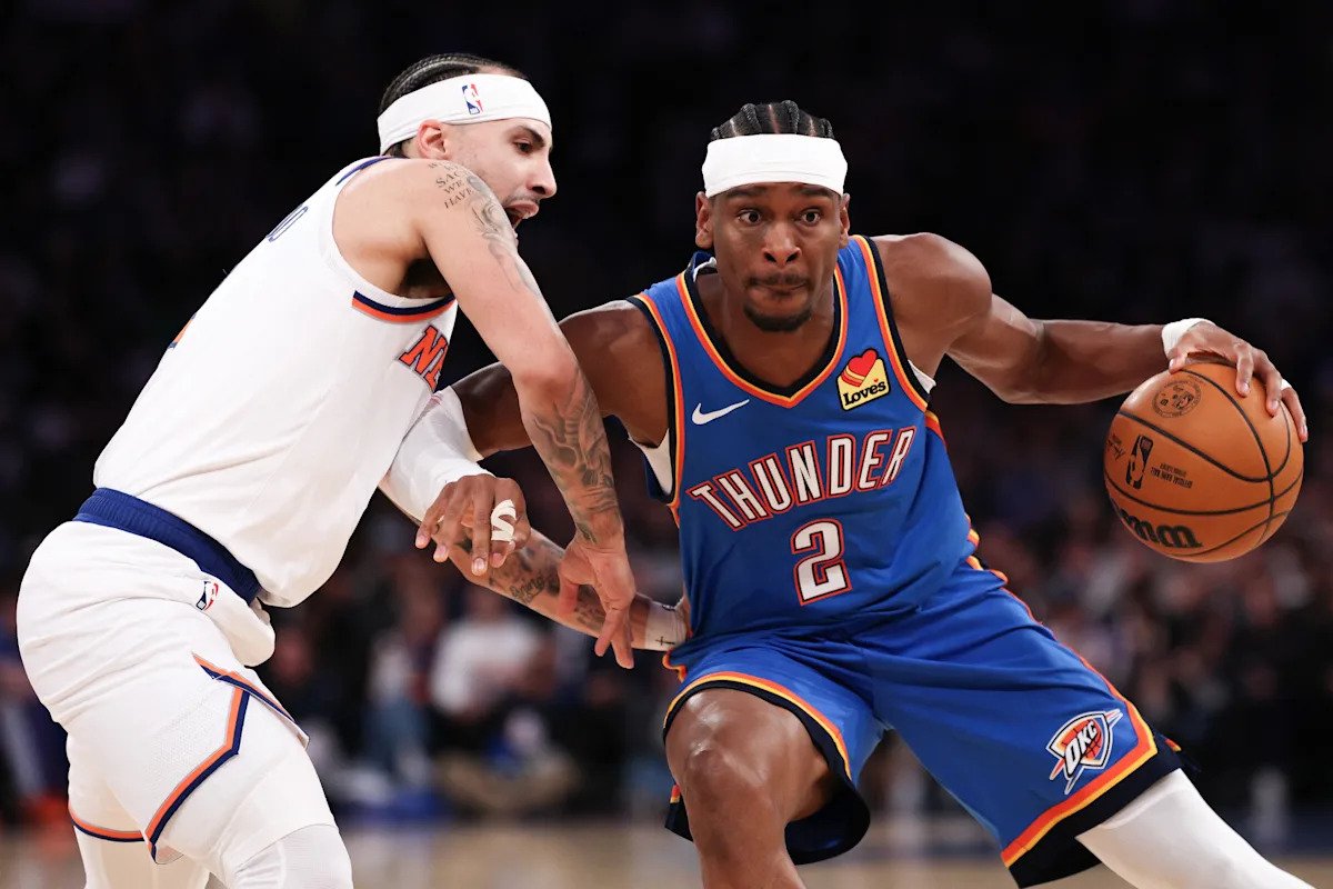 Thunder defiende el rally de los Knicks en la atmósfera de los playoffs en el Madison Square Garden