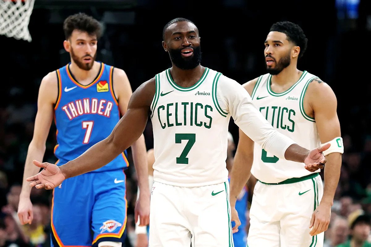 Jaylen Brown y los Celtics hacen una declaración contra el Thunder: “Creo que fue una pequeña venganza”