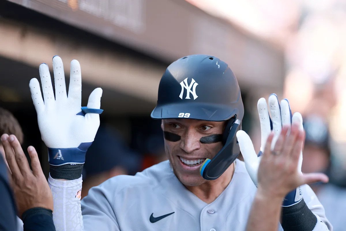 Aaron Judge y Giancarlo Stanton de los Yankees conectaron jonrones en el mismo juego por 60ma vez