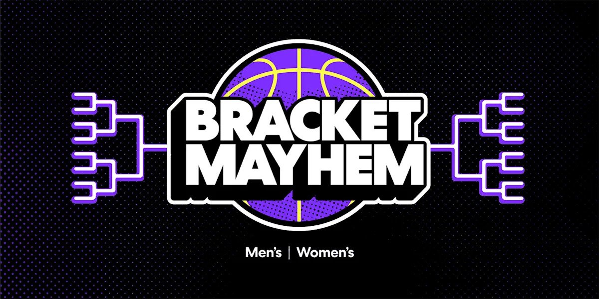 ¡Yahoo Fantasy Bracket Mayhem ha vuelto! El mejor grupo de la competición de baloncesto universitario masculino y femenino ganará cada uno 25.000 dólares.