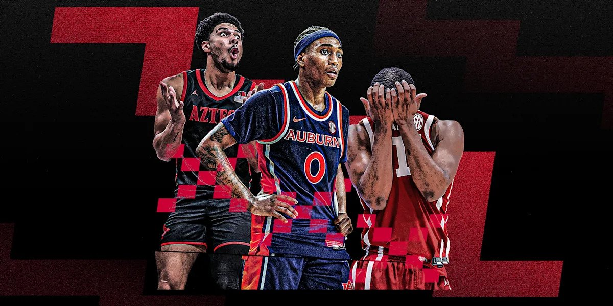 March Madness 2026: aquí están las 5 mayores caídas en torneos masculinos de la NCAA