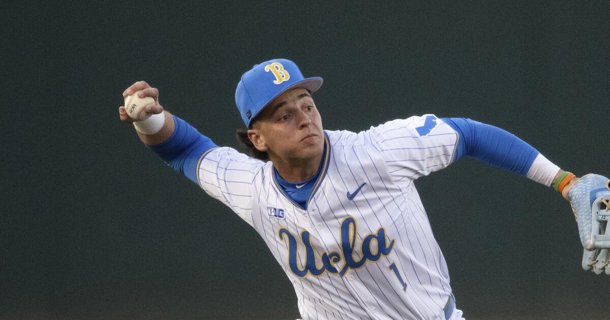 El béisbol de UCLA mejor clasificado vence a los mejores equipos en tres juegos