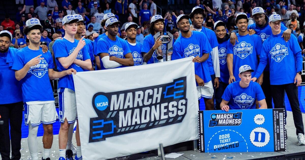 Cuadro de la NCAA para March Madness 2026: se ha determinado el torneo masculino