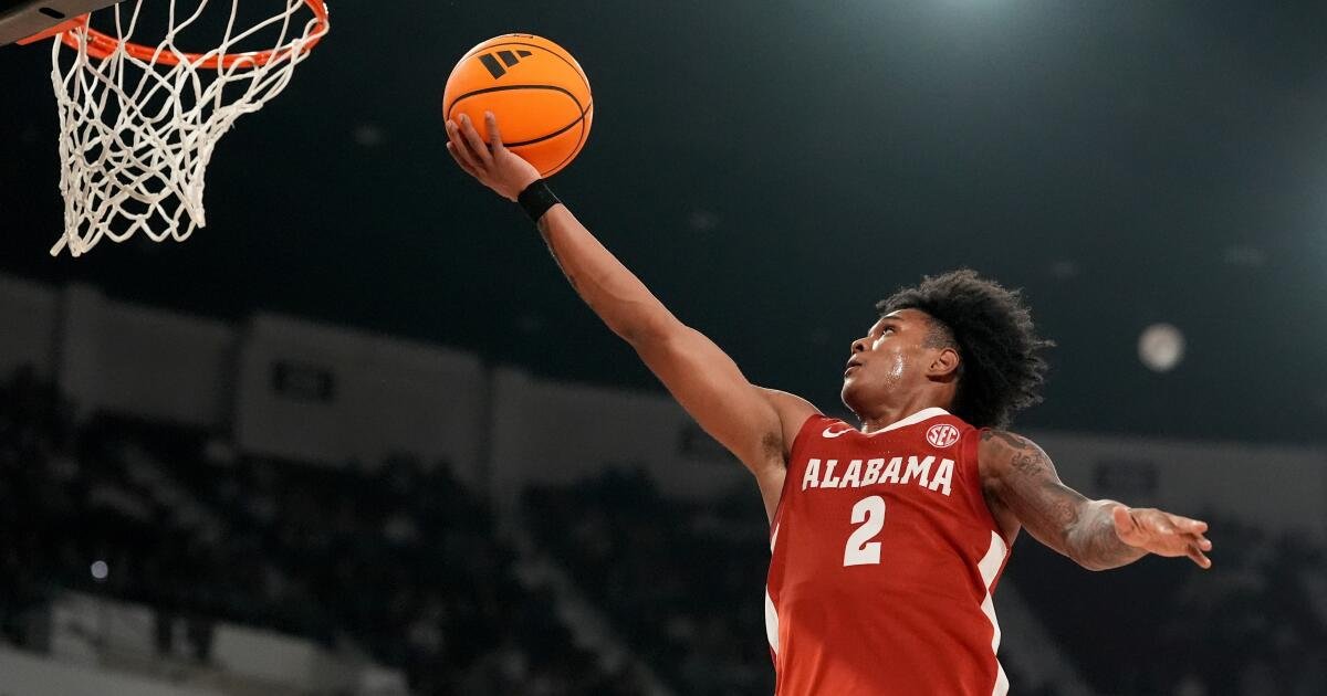 Aden Holloway de Alabama fue arrestado por cargos de drogas antes de March Madness