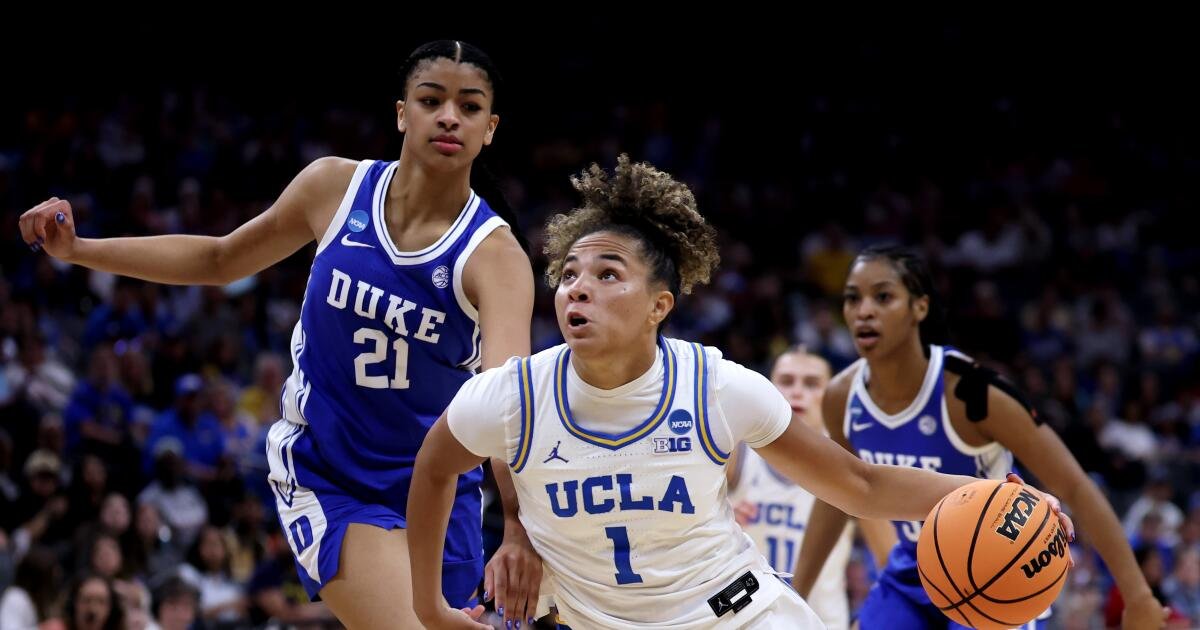 Las mujeres de UCLA derrotan a Duke y llegan a la Final Four del torneo de la NCAA