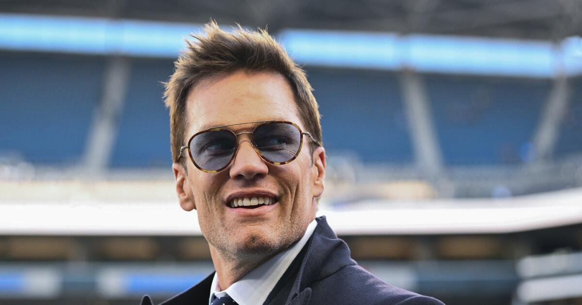 El evento de fútbol americano con banderas de Tom Brady se trasladó al BMO Stadium de Los Ángeles