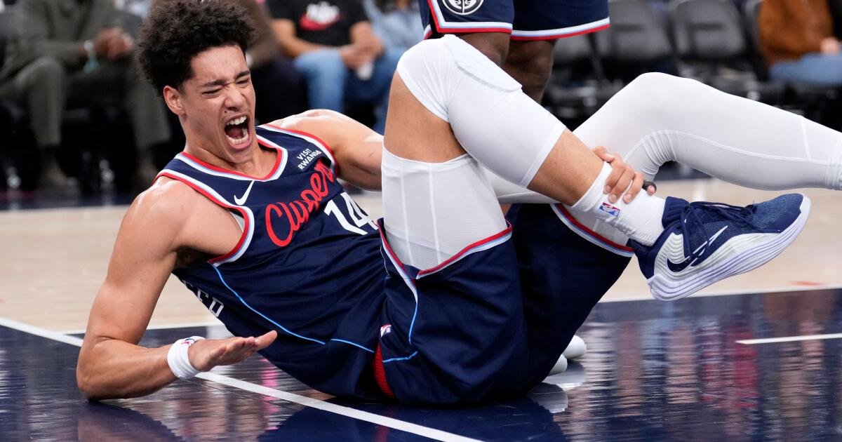 El novato de los Clippers, Yanic Konan Niederhauser, se perderá el resto de la temporada