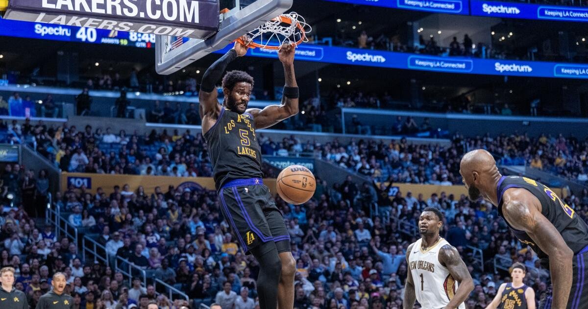 Los Lakers esperan que su remontada contra los Pelicans le dé al equipo un impulso oportuno