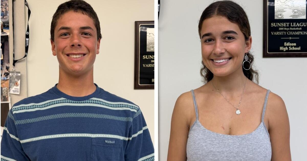 Entrevista de preparación: Edison produce los surfistas del año de la Sunset League