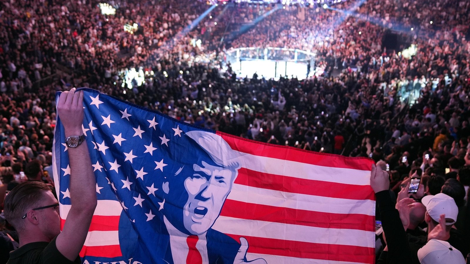UFC lleva la pelea en jaula a la Casa Blanca, hogar de un presidente que favorece las políticas de lucha en jaula