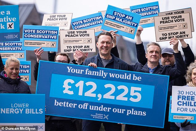 Los conservadores escoceses prometen un aumento de £12.000 para que las familias afronten la crisis del coste de vida
