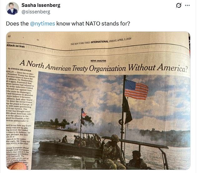 El New York Times se vuelve viral por un bochornoso error en su cobertura de la guerra de Irán