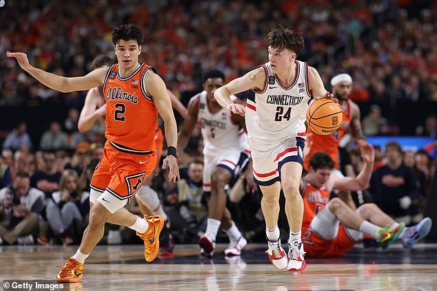 El héroe de March Madness, Braylon Mullins, lleva a UConn de regreso al juego del campeonato nacional con una victoria sobre Illinois