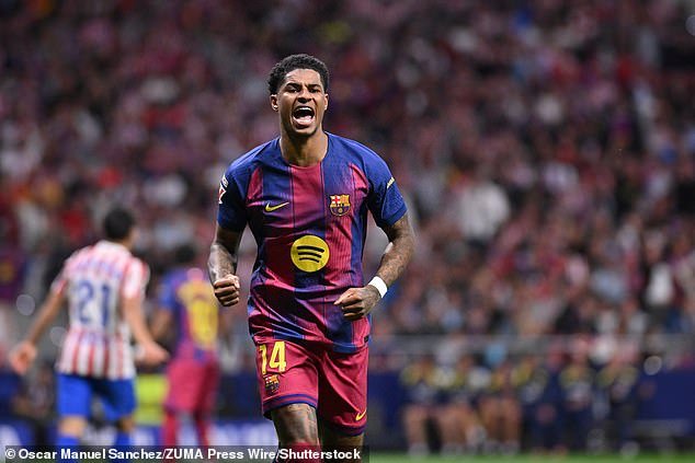 El entrenador del Barcelona, Hansi Flick, elogia a Marcus Rashford después de que la estrella del Man United anotara OTRO gol en la victoria sobre el Atlético de Madrid, y los gigantes de LaLiga están listos para mantener conversaciones clave con los jefes de Old Trafford sobre su futuro.