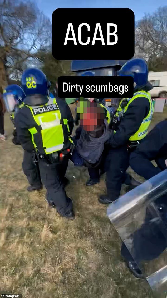 El momento en que un raver ilegal queda ensangrentado y maltratado después de que la policía lo derribara a golpes, mientras la policía insiste que fueron atacados con botellas y tuvieron una “respuesta apropiada”.