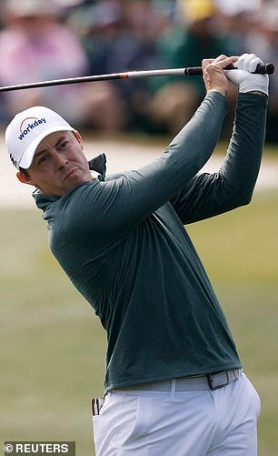 Caos en el Masters cuando Matt Fitzpatrick le quita la cerveza de la mano a un fan y el disparo de Xander Schauffele aterriza en la BOLSA de alguien