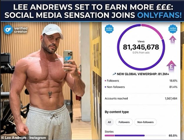 El esposo de Katie Price, Lee Andrews, se une a Onlyfans a pesar de afirmar ser multimillonario al publicar una instantánea muy filtrada y llamarse a sí mismo una “sensación de las redes sociales”, después de que sus últimas mentiras fueran expuestas.