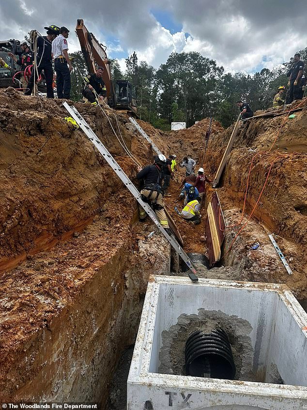 Trabajador de la construcción de Texas muere tras ser enterrado vivo en horrible accidente