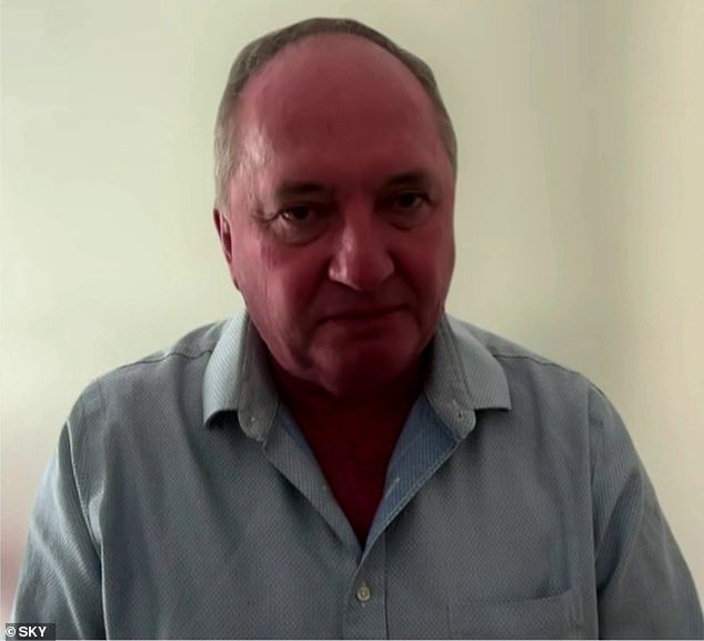 Momento incómodo: Barnaby Joyce se retuerce en una entrevista descarrilada después de que Pauline Hanson se ve obligada a dejar al violador