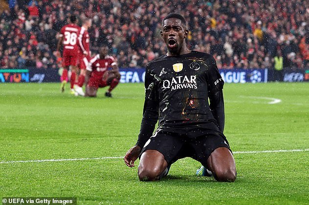 Liverpool 0-2 PSG (0-4 global): energía y emoción, pero sin goles, los Rojos finalmente optan por Arne Slot, pero corren la misma suerte cuando Ousmane Dembélé anota un doblete y la victoria defensiva de los Steel Seals.