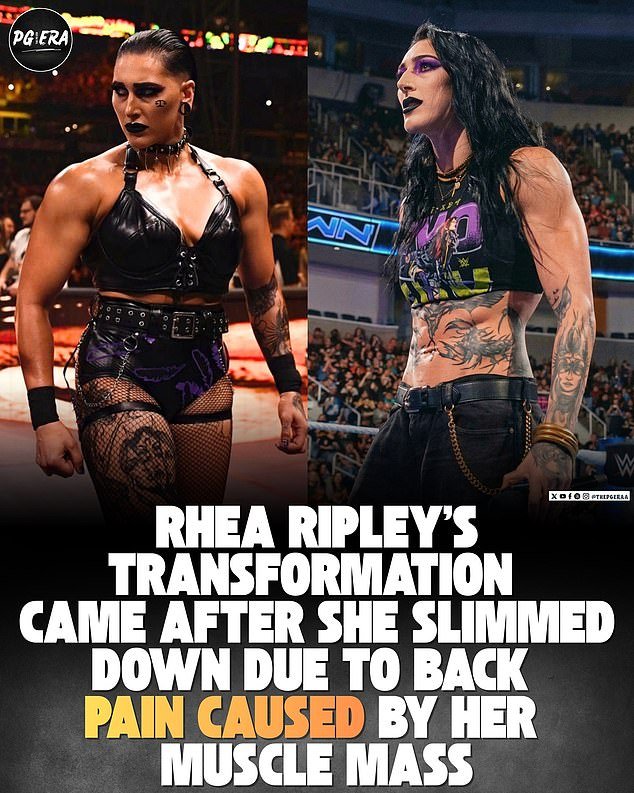 La sensación australiana de la WWE, Rhea Ripley, habla sobre las MENTIRAS sobre cambiar radicalmente su apariencia y bromea sobre tener un trastorno alimentario.