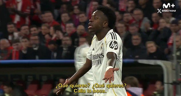 Real Madrid en disputa: momento de enojo: Vinicius Junior le dice a Jude Bellingham que “mantenga la boca cerrada” durante el choque en el campo antes de la derrota final tras la eliminación de la Liga de Campeones