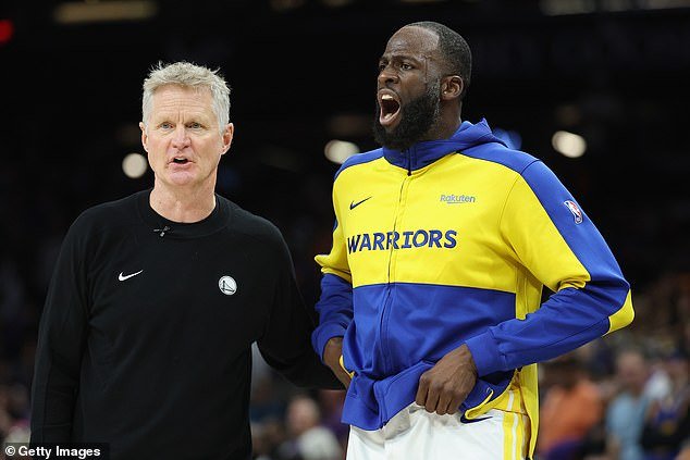 El salvaje arrebato de Draymond Green tras ser expulsado por una acalorada discusión con su rival en la última derrota de la temporada