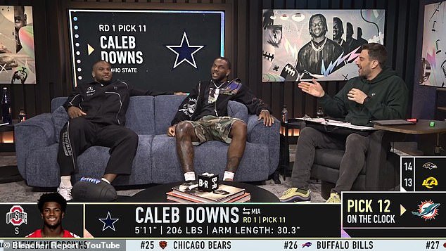 La estrella de los Gigantes cuestiona públicamente las selecciones del draft del equipo en una incómoda transmisión en vivo que probablemente enfurecerá a los jefes