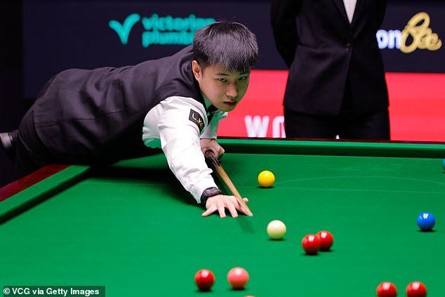 ¿Es este billar el mejor partido de billar de todos los tiempos? Cientos de millones de espectadores en China verán al campeón mundial Zhao Xintong y al héroe nacional Ding Junhui competir en el Crisol por un lugar en los cuartos de final.