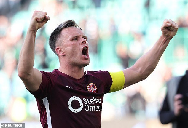 Shankland se siente aliviado de haberse quedado en Tynecastle mientras aspira a un título histórico de la Premiership con el Hearts.