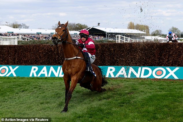 Fury como un jockey que montó su caballo hacia una victoria de £ 67,000 antes de ser abandonado luego de un revés después de caer en el Gran Festival Nacional EVITA el castigo.