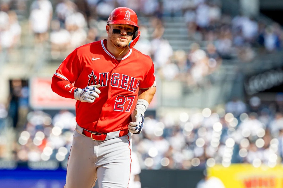 Mike Trout cierra semana histórica en el Yankee Stadium con 5 jonrones y 9 carreras impulsadas