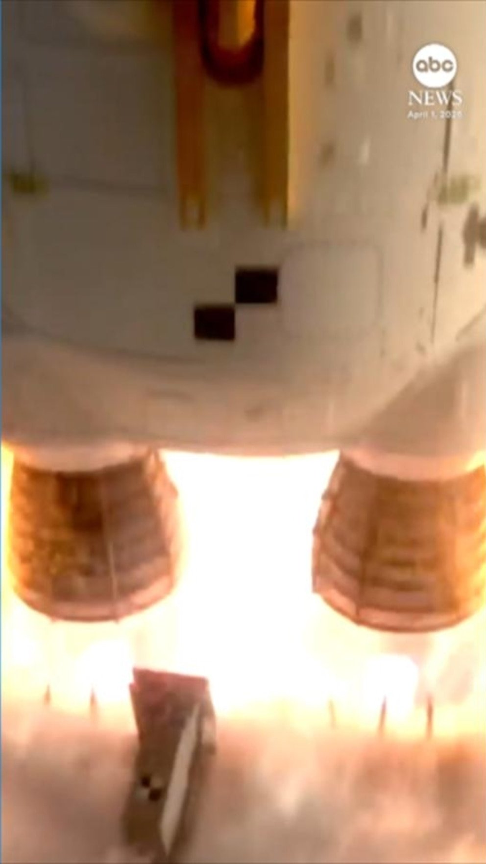 MIRAR: La tripulación de Artemis II despega hacia la luna