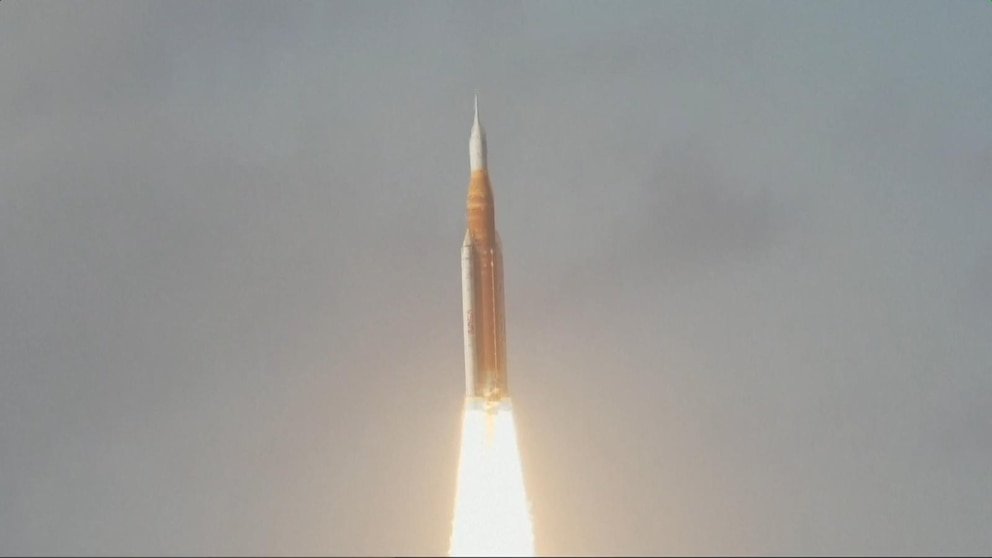 MIRAR: La tripulación de Artemis II despega hacia la luna