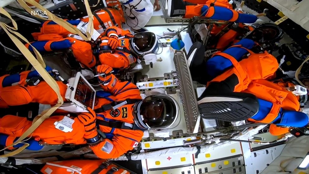 MIRAR: Histórica misión Artemis II a la luna con cuatro astronautas