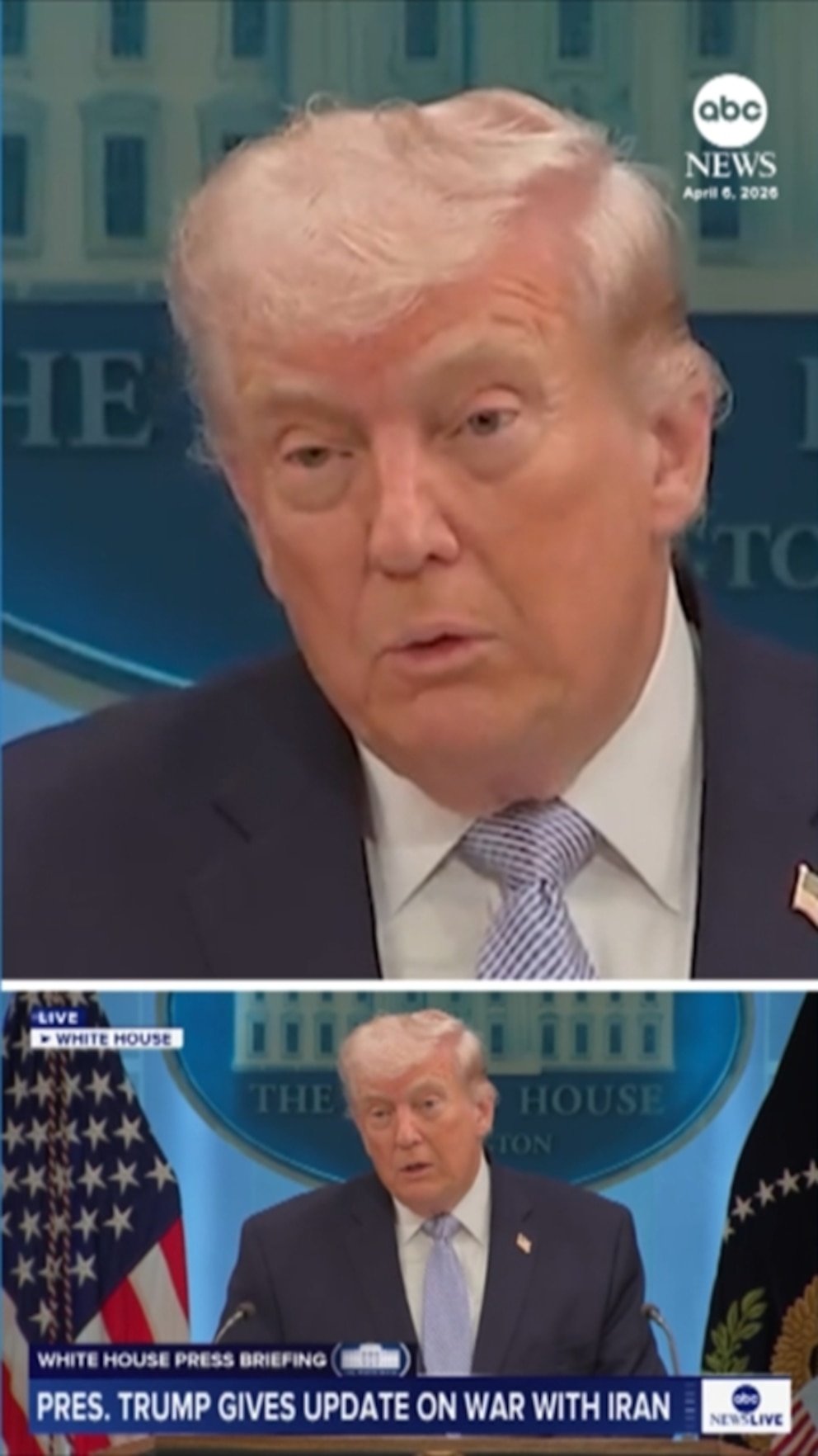 Video: El presidente Trump describe el rescate de un aviador mientras se acerca la fecha límite para Irán