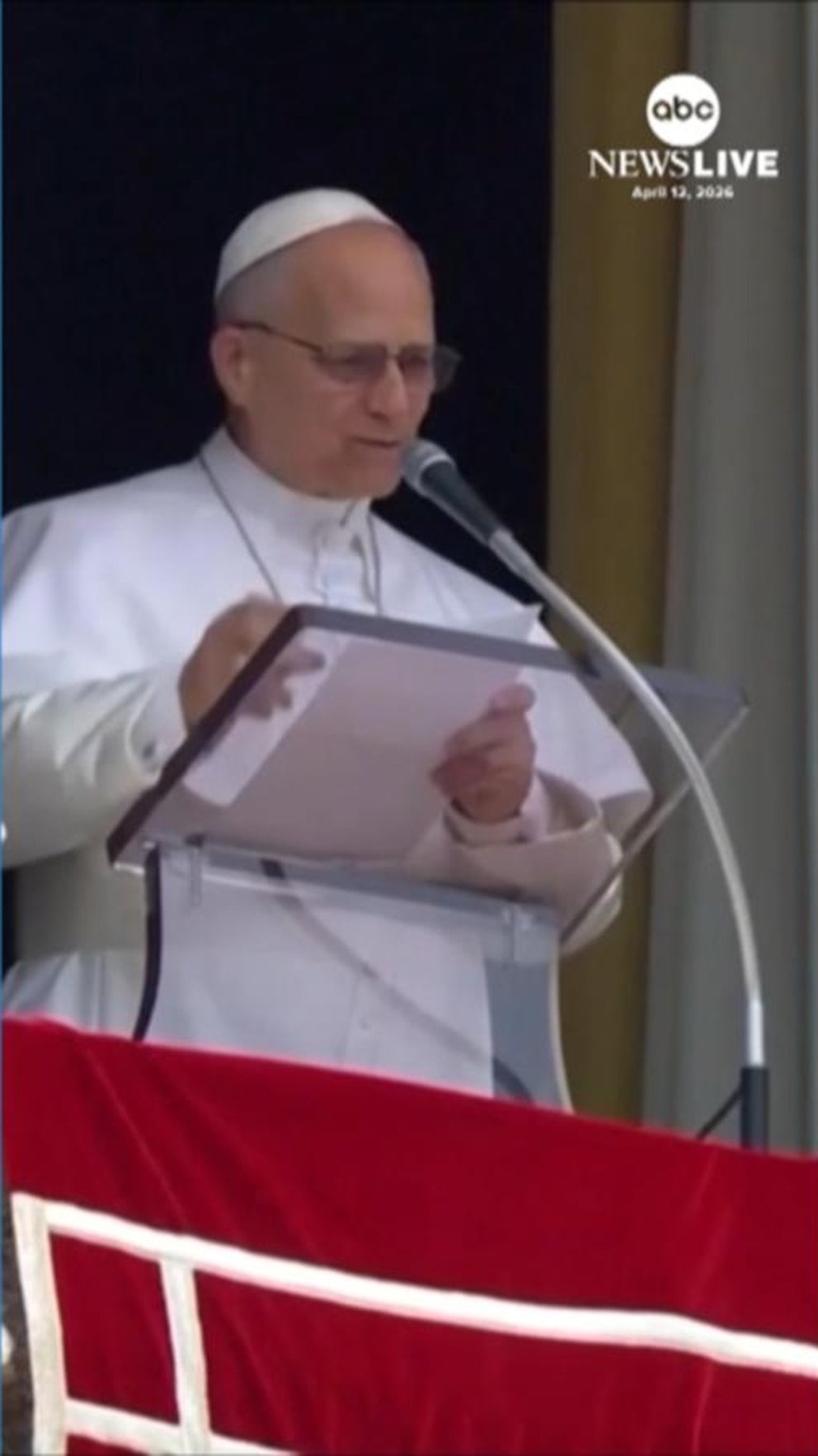 MIRAR: El Papa Leo pide paz en medio de la guerra entre Estados Unidos e Irán