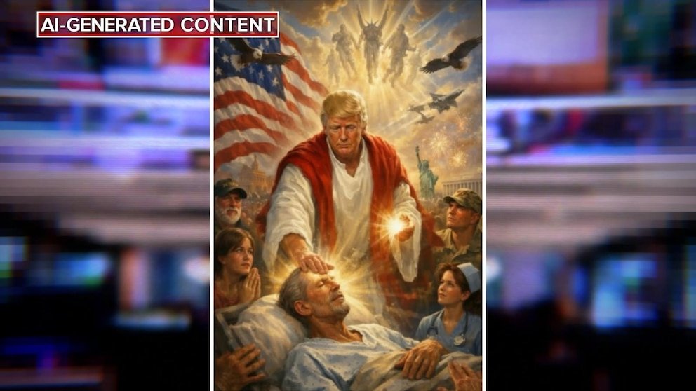 Vídeo Las búsquedas más comunes en Internet relacionadas con la publicación de IA de Trump, ahora eliminada