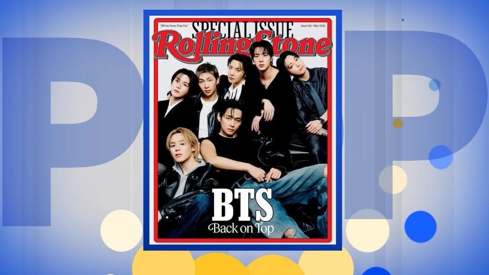 MIRAR: BTS recibe 8 portadas de la revista Rolling Stone