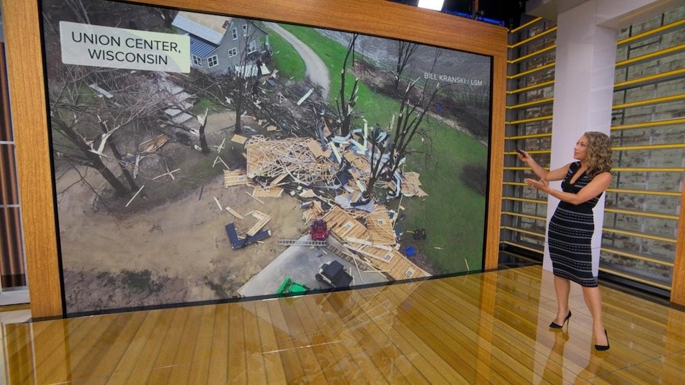 MIRAR: 7 huracanes reportados en Heartland mientras la costa este se calienta