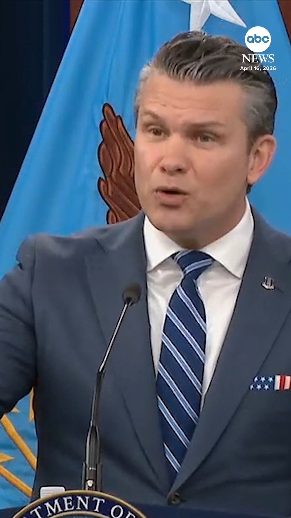 Vídeo seg. Hegseth advierte a los líderes de Irán que “elijan sabiamente” mientras Estados Unidos busca un acuerdo