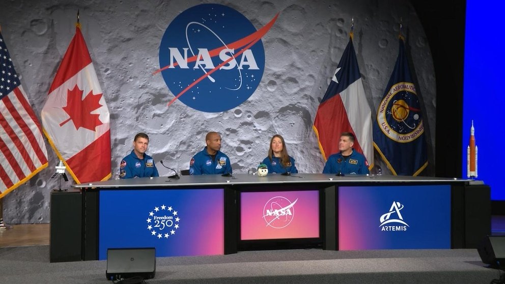 MIRAR: La tripulación de Artemis II responde a las preguntas de los periodistas después del vuelo