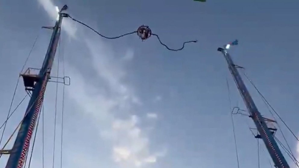 MIRA: Video muestra momento en el que se produce un derrape que provoca múltiples heridos