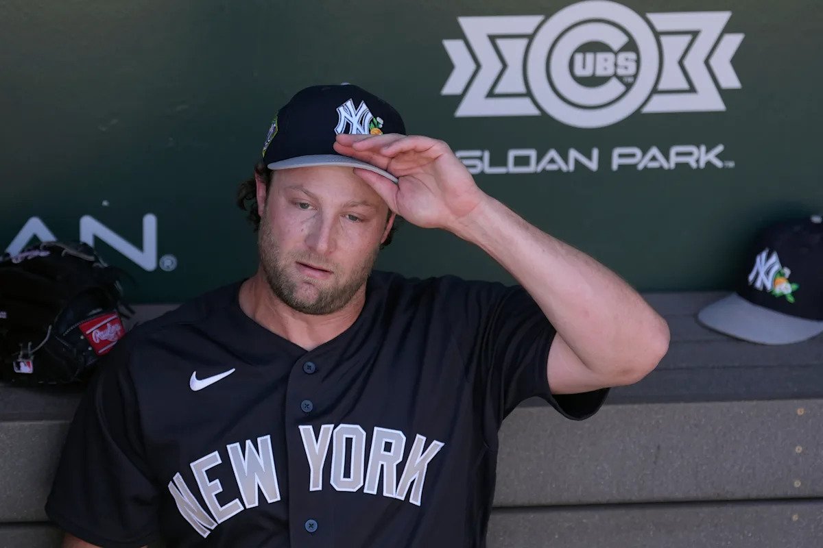 Gerrit Cole de los Yankees comienza sus tareas de rehabilitación en Doble-A el viernes